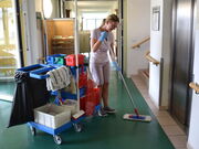 Der Reinigungsservice